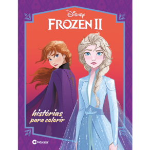 Livro Histórias para Colorir Frozen Culturama