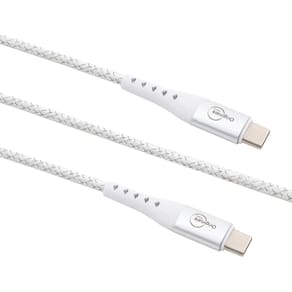 Cabo USB-C para USB-C, 100W Originais iPlace, 1,2 metros - Branco