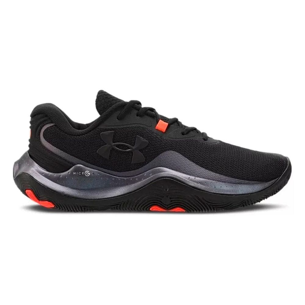 Tênis Under Armour Buzzer 2 Preto/Roxo