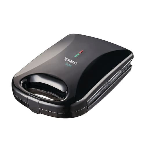 imagem-Super Grill Elétrico Sumay Cusine Chapas Antiaderente 1200w-Preto - 220V