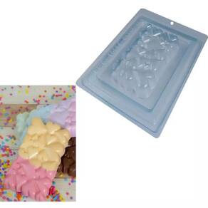 Kit 2 Formas Barra Coração Dia das Mães / Namorados 10534 Bwb