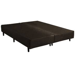 Base Box Bipartido Casal Corino Linhão Café 37X138X188 AN