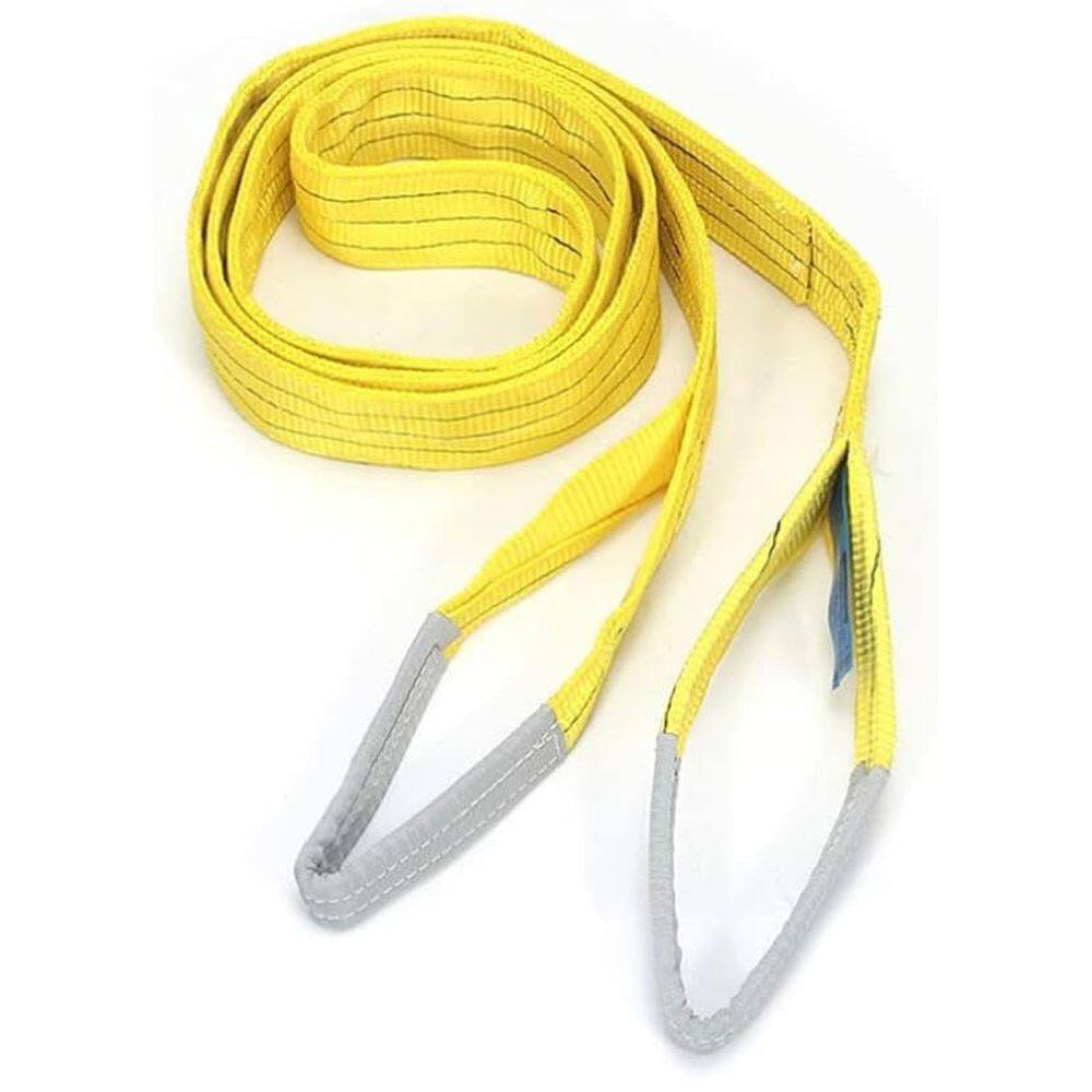 Cinta Elevaçao Carga Pesada 3 Ton 5 M Reforçada Resistente Guincho Guindaste Reboque