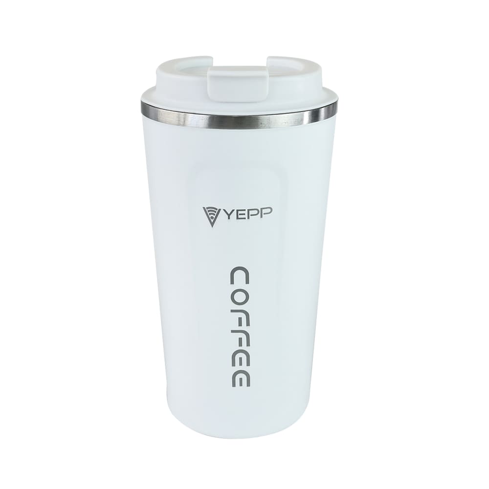 Copo Isotérmico De Inox Com Tampa 510Ml Café Chá Quente Frio