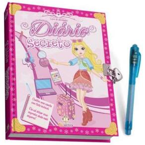 Diário Secreto Com Caneta Especial