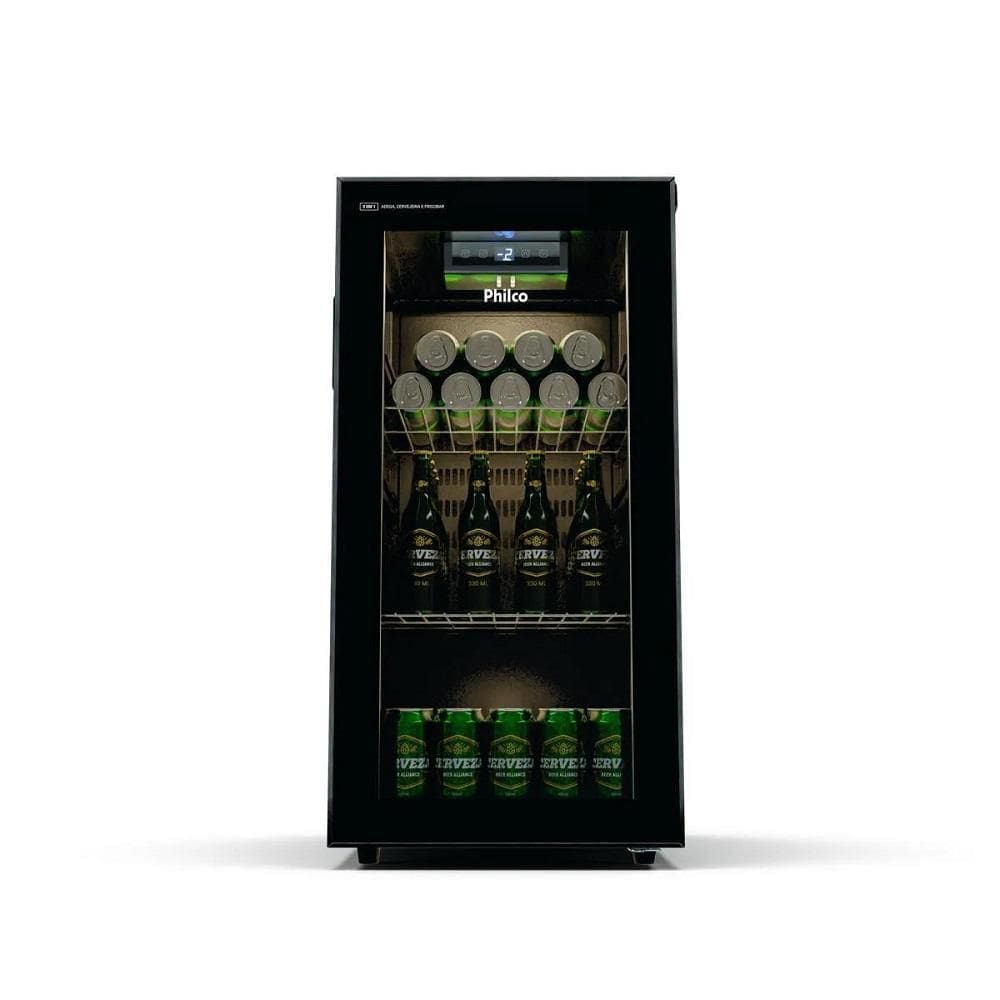 Cervejeira Philco 91 Litros 3 EM 1 Adega, Cervejeira e Frigobar PCV142P 127V