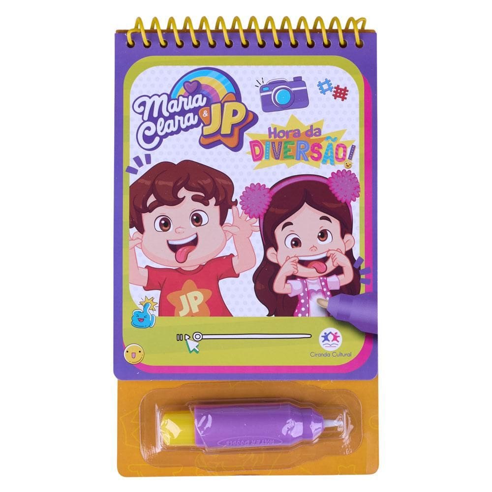 Livro Aquabook Maria Clara e JP Ciranda Cultural
