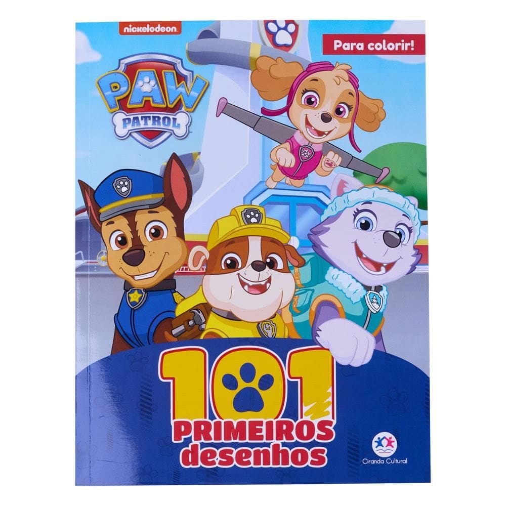 Livro para Colorir Patrulha Canina Ciranda Cultural