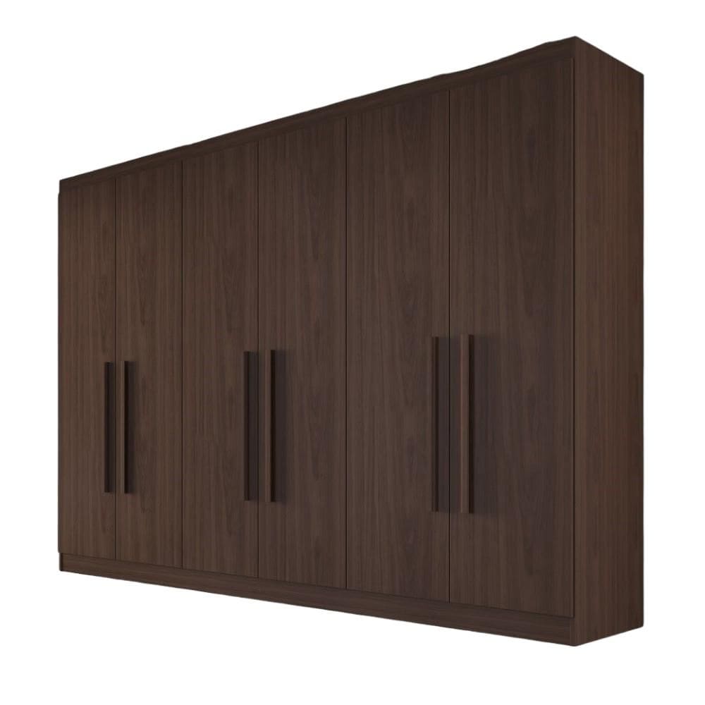 Guarda Roupa Oslo 6 Portas 4 Gavetas MDF - MadeMarcs