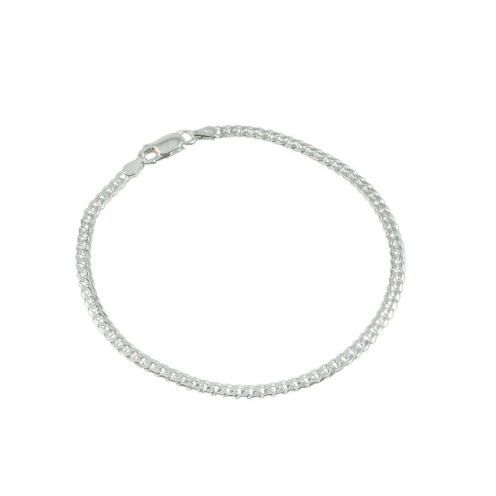 Pulseira Masculina Grumet 4 mm em Prata 925