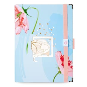 Caderno Systemflex Maxi ótima La Bella Azul