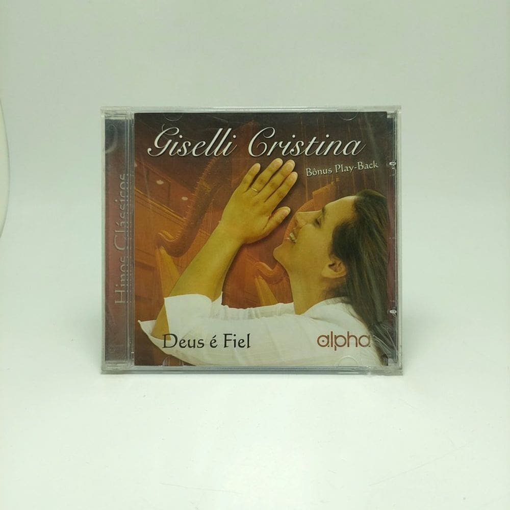 Cd Giselli Cristina - Deus E Fiel + Play-back