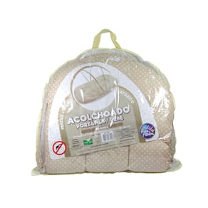 Acolchoado Portátil para Bebê Pais&Filhos 7118 Bege