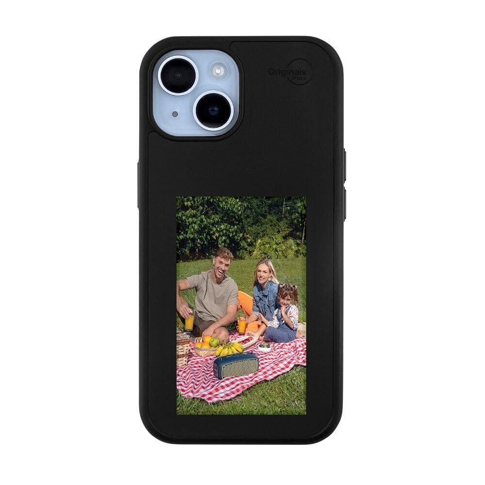 Capa iPhone 15 Originais iPlace, Screen Preta
