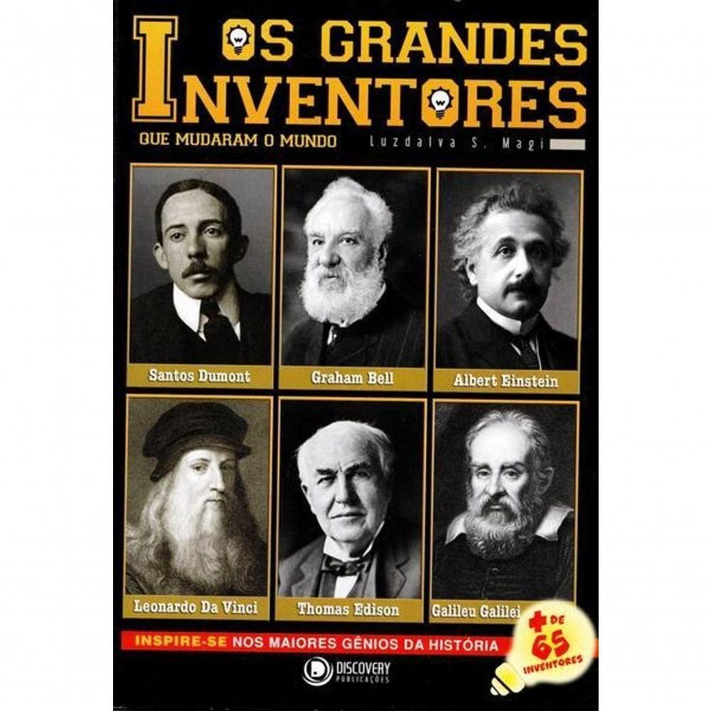 Livro Os Grandes Inventores Edição 1