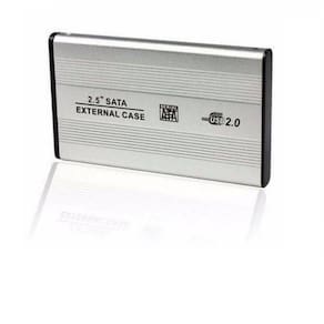 Case Em Aluminio Hd 2.5 Notebook Sata P/ Usb 2.0 - Prata