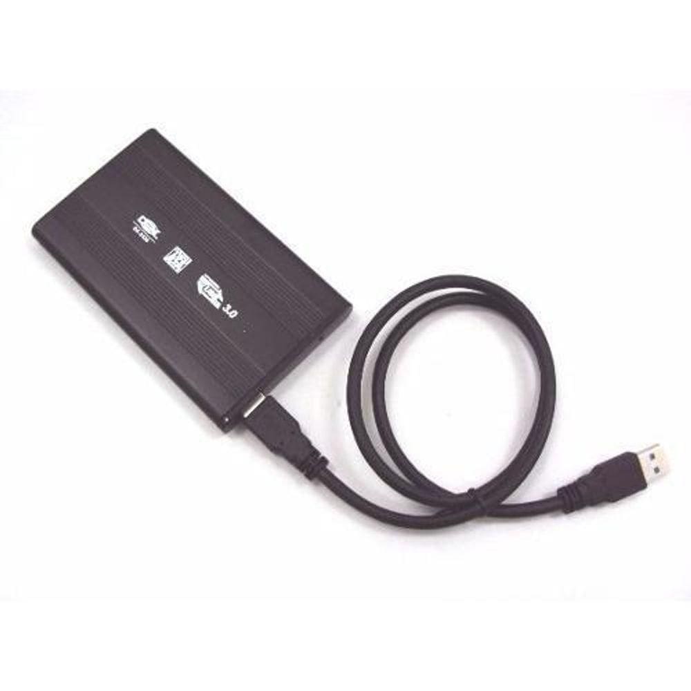 Case Hd Externo Notebook Sata 2.5 Gaveta Alumínio - Usb 3.0