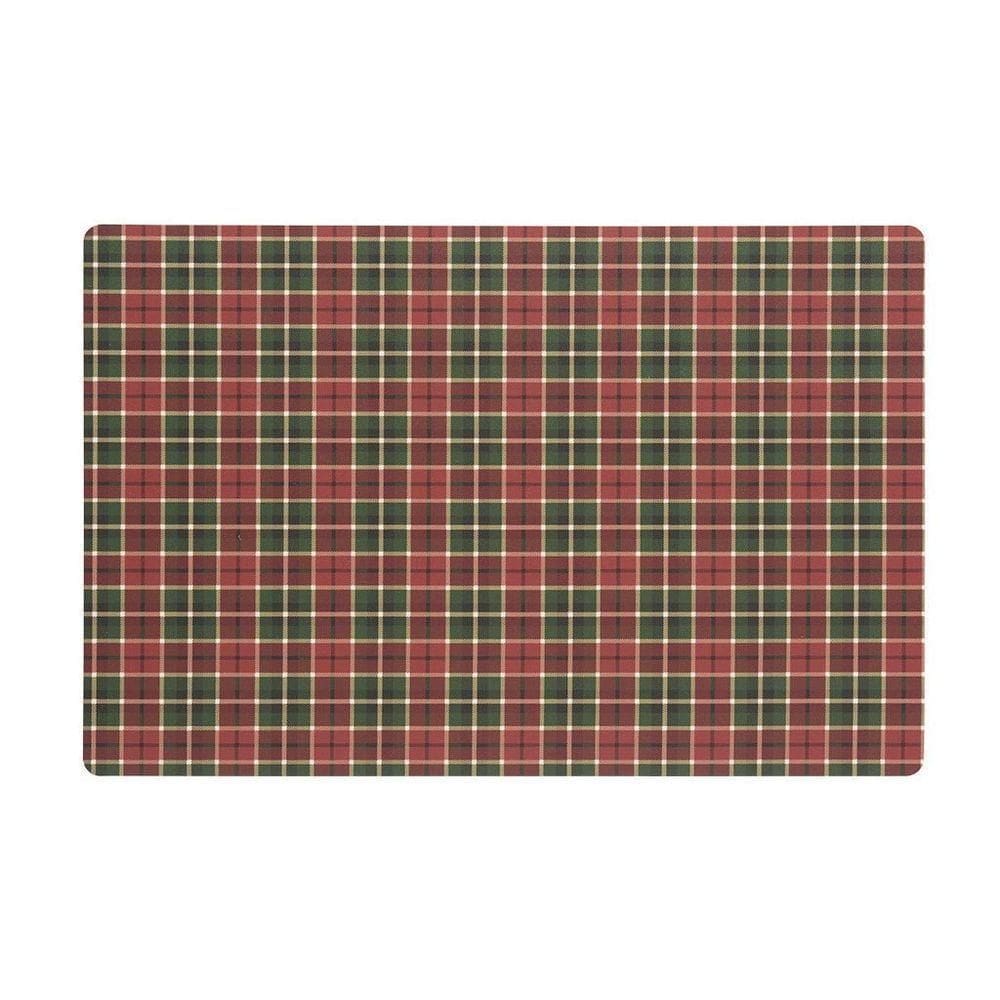 Jogo Americano Copa E Cia 4 Peças Giardino Natal Tartan