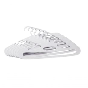 Conjunto 6 Cabides Piccolino Coza 31 X 4 X 16,1 Cm Branco Coza