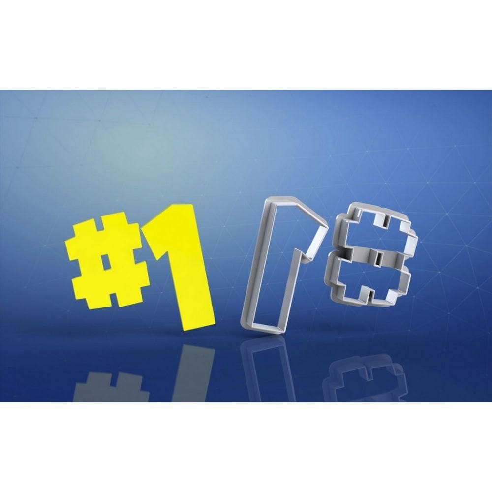 Cortador Fortnite Número Mod 1 Tamanho 5cm