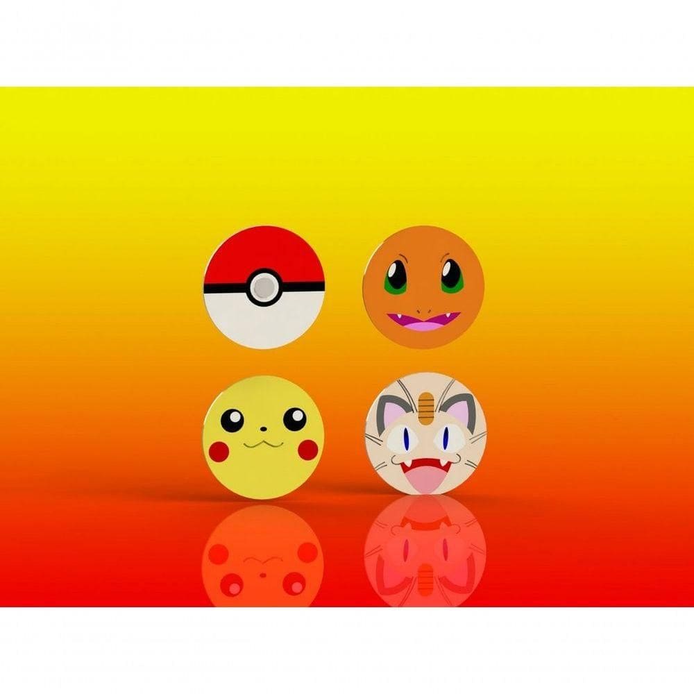 Cortador Kit Pokemon 4 Modelos Modulares 6 Cm