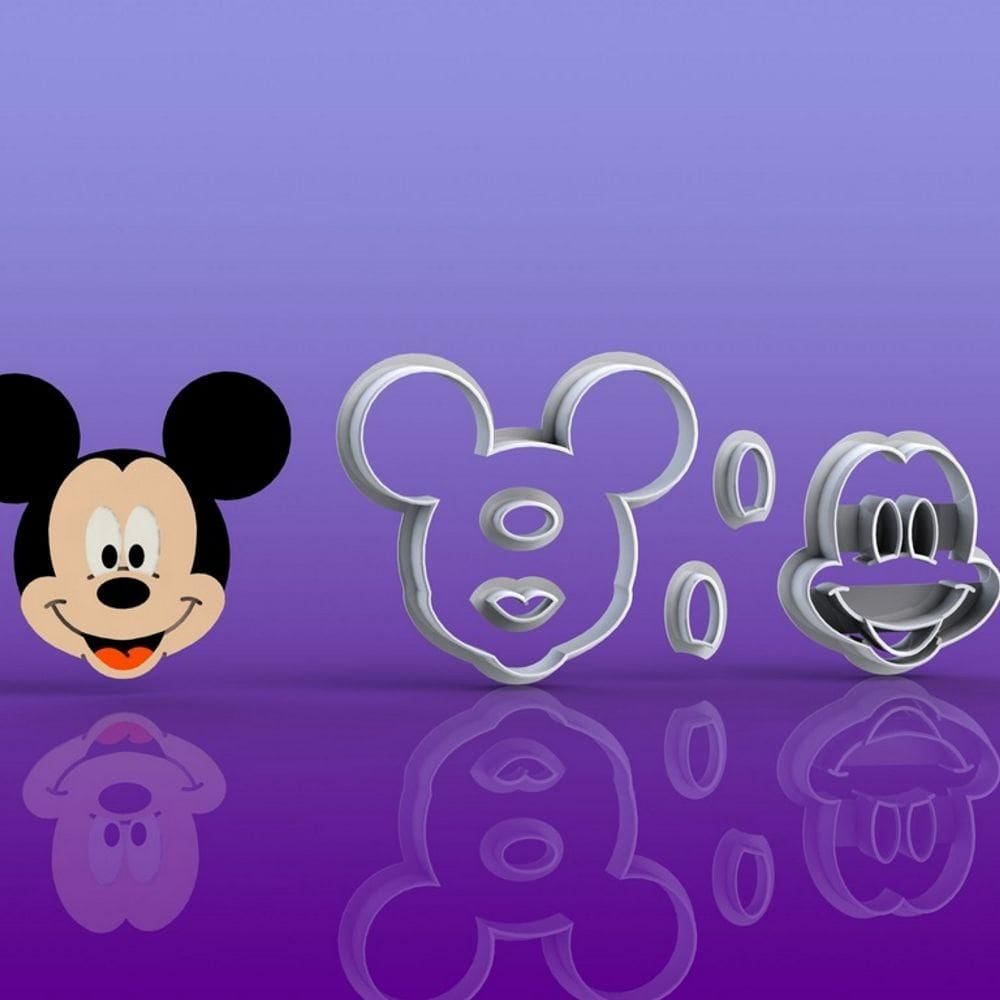 Cortador Mickey Modular Tamanho 6cm