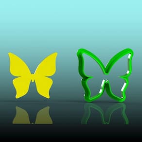 Cortador Borboleta Mod 5 Tamanho 5cm