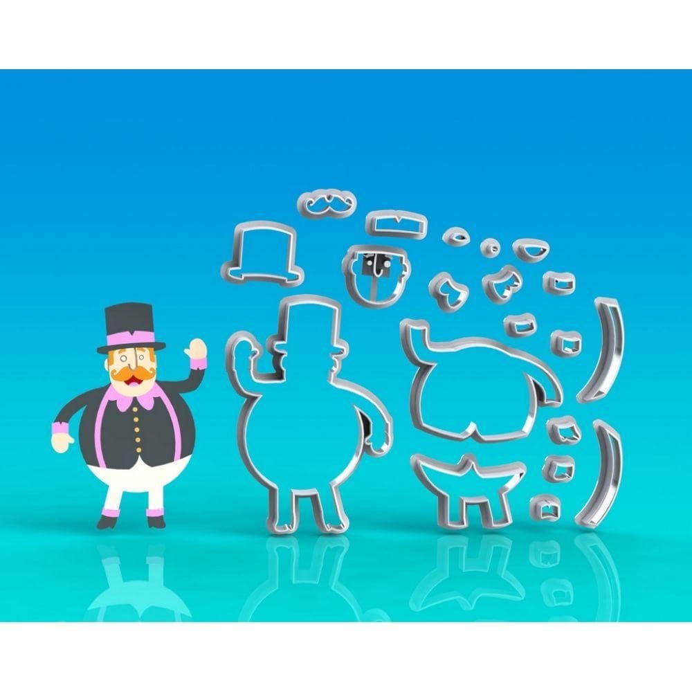 Cortador Mundo Bita Bita Modular Tamanho 8cm