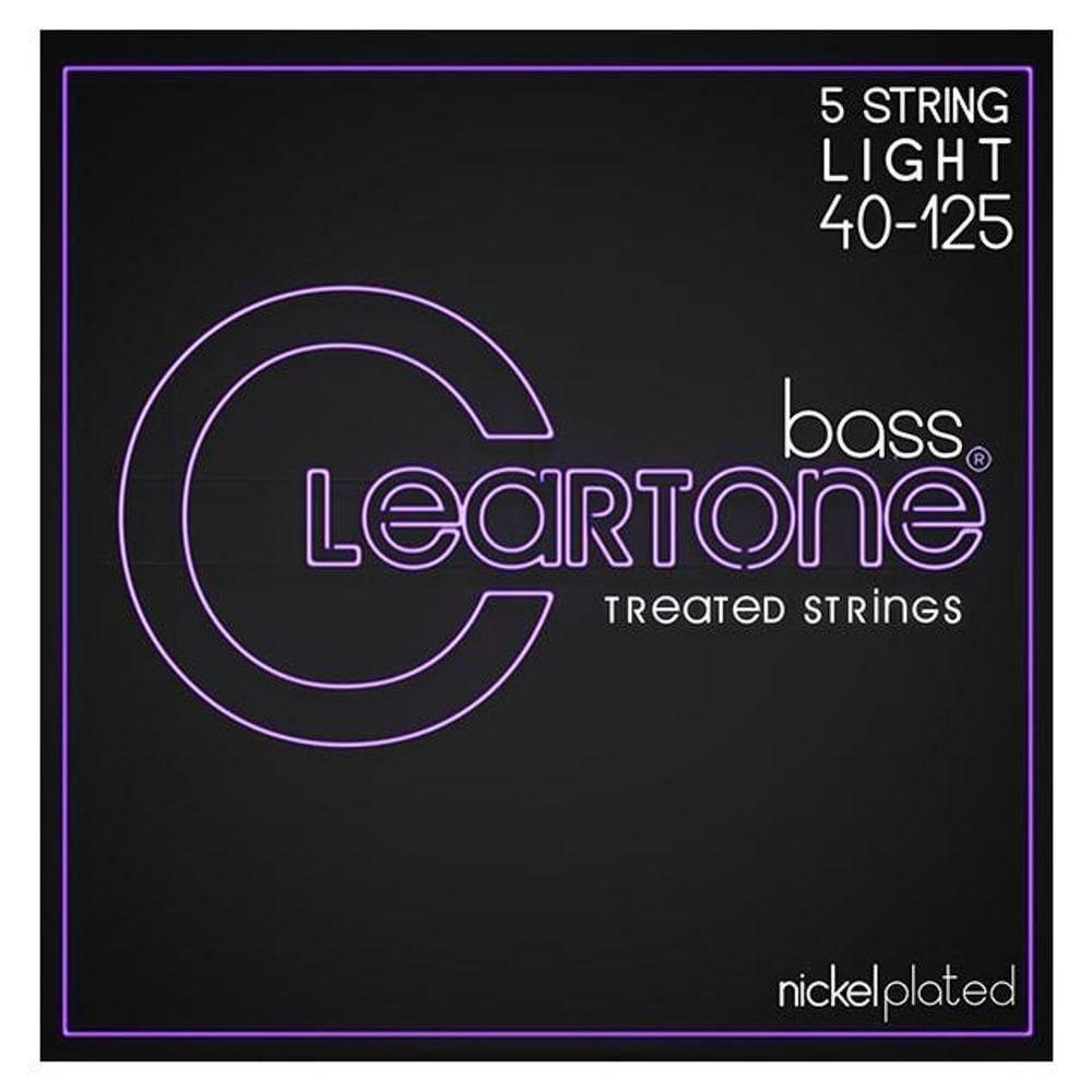 Encordoamento Baixo 5 Cordas Cleartone Bass Light 45-125
