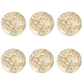 Conjunto Pratos Sobremesa 06 Peças Coup Ikebana Porto Brasil
