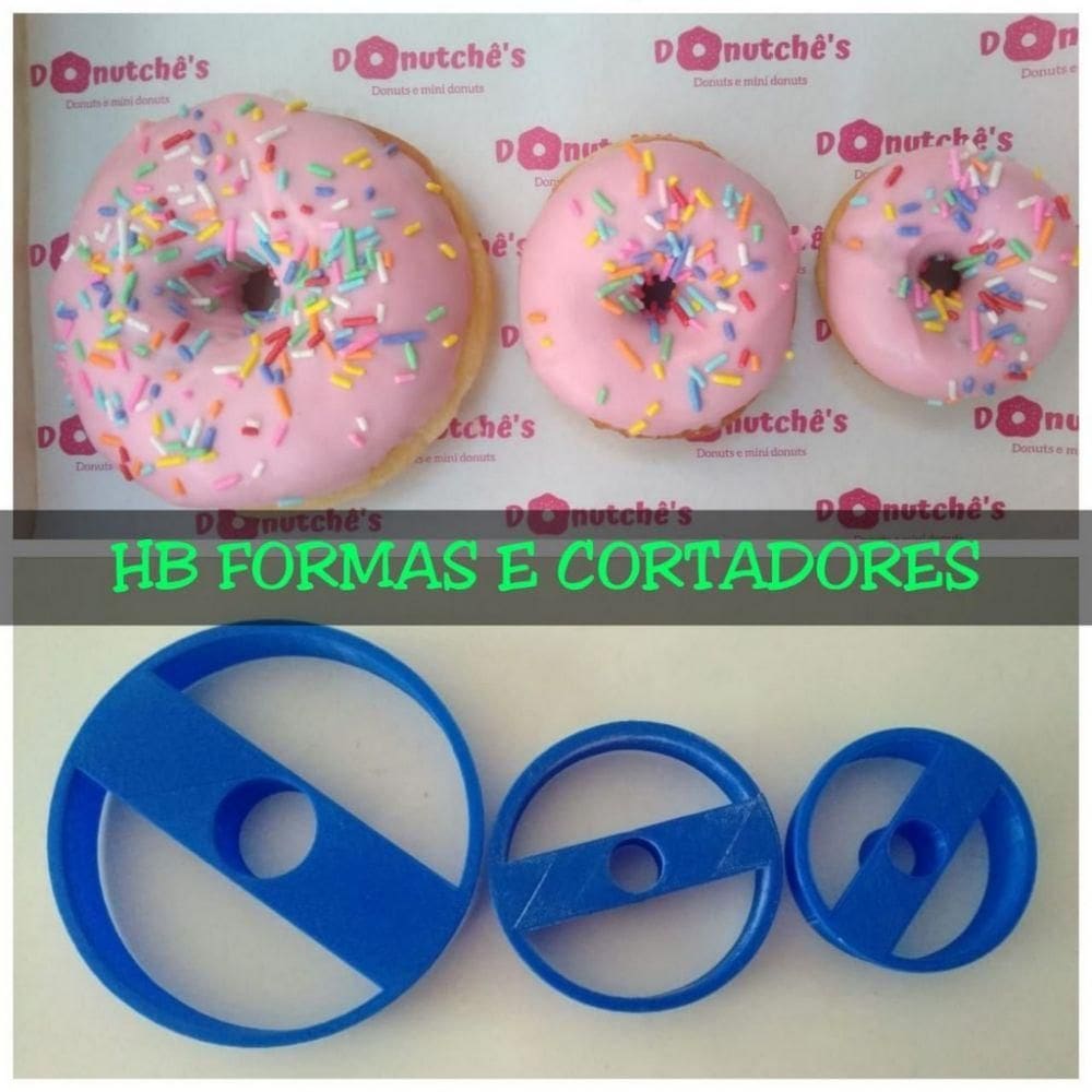 Cortador Donuts Tamanho 9cm