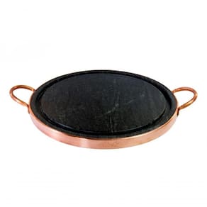 Grelha / Pedra Para Carnes Pedra Sabão Mini Cobre