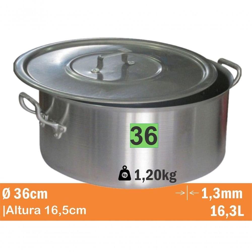 Cacarola Standard Nr 36 16,3L Real 9136