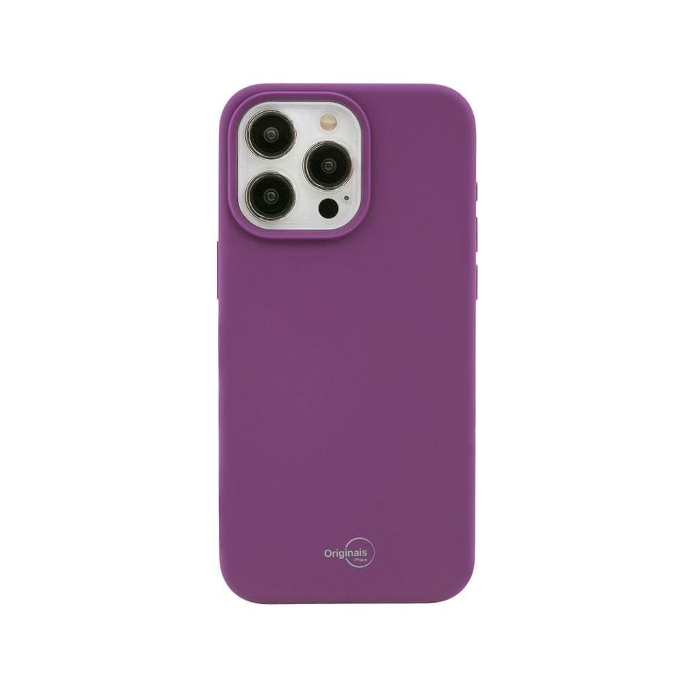 Capa iPhone 15 Pro Originais iPlace, Beagá, Silicone Orquídea