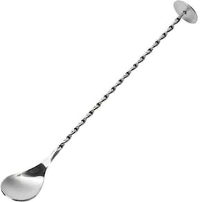 Colher Bailarina Para Suco Drinks E Batidas 29cm Inox