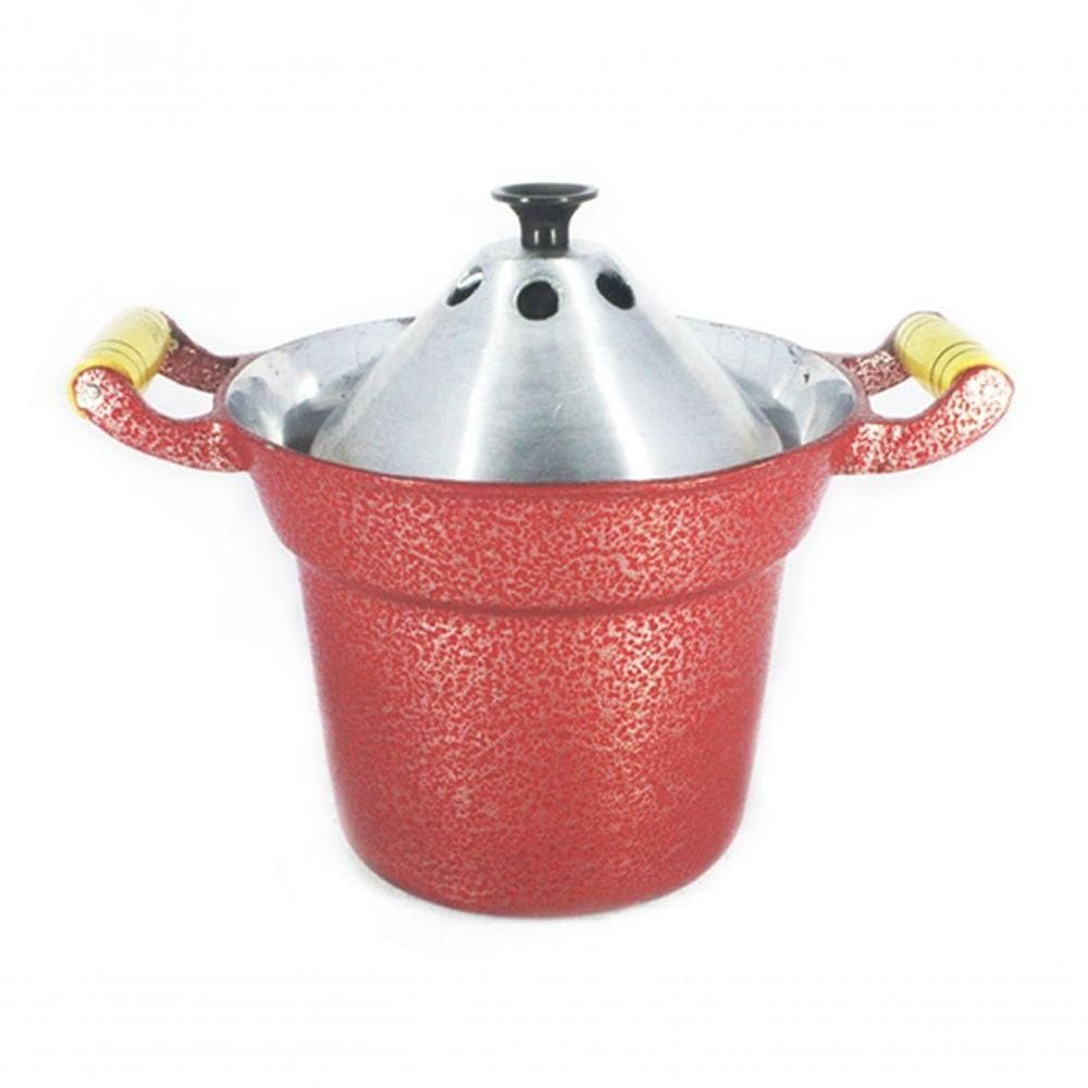Fervedor Inderramável Alumínio 5L Vermelho