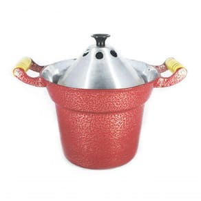 Fervedor Inderramável Alumínio 5L Vermelho