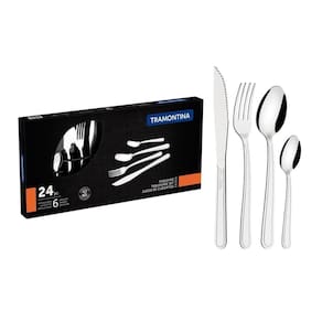 Faqueiro Inox Tramontina Búzios 24 Peças