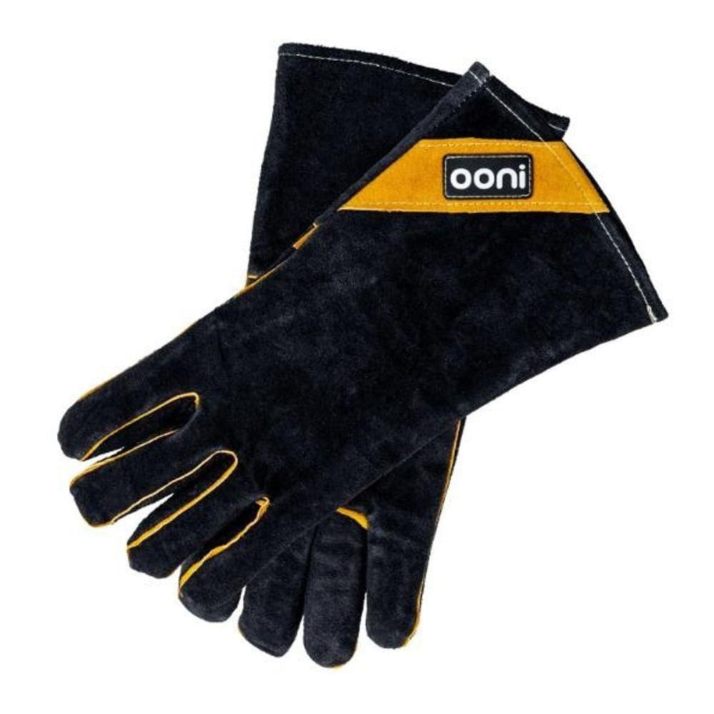 Luva Térmica Ooni Em Couro Preto