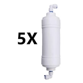 Kit 5 Refil Carvão Hk1000 Hoken Lider Dl50 Acqua Star