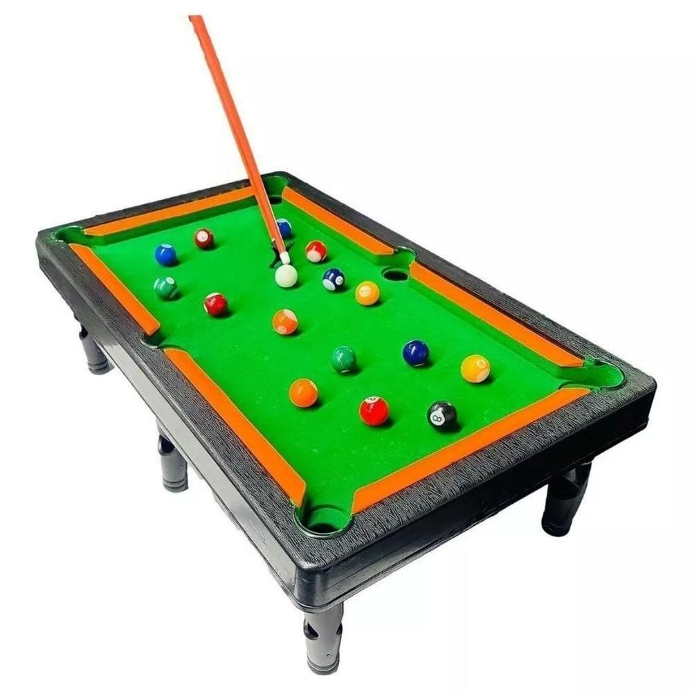 Mesa Bilhar Sinuca Infantil Portátil Snooker Kit Completo