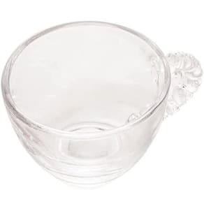 Xicara Para Café De Cristal Coração 80ml Lyor