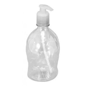 Frascos Para álcool Gel 500ml Kit com 10 Un Válvula Pump