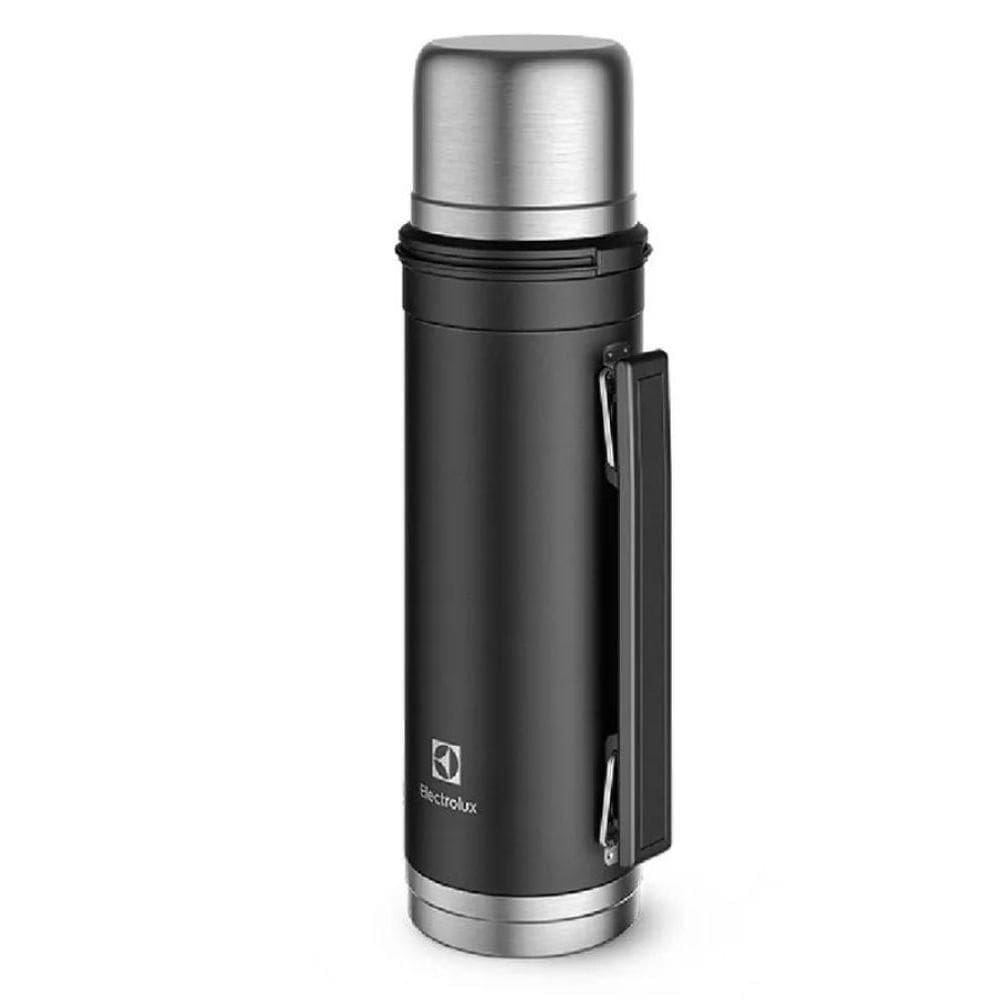 Garrafa Térmica 1 Litro Preta Electrolux - Sense To Go