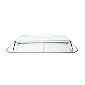 Porta Frios Tramontina Quadrata Em Aço Inox Com Cúpula Transparente Tramontina