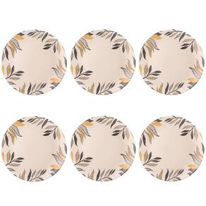 Conjunto De Pratos Rasos 06 Peças Coup Amarilla Porto Brasil