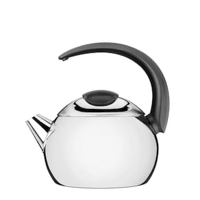 Chaleira Tramontina Em Aço Inox Cabo Preto 18 Cm 2,2 L 61482183