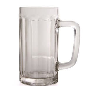 Caneca De Vidro 400ml 14,5x8cm