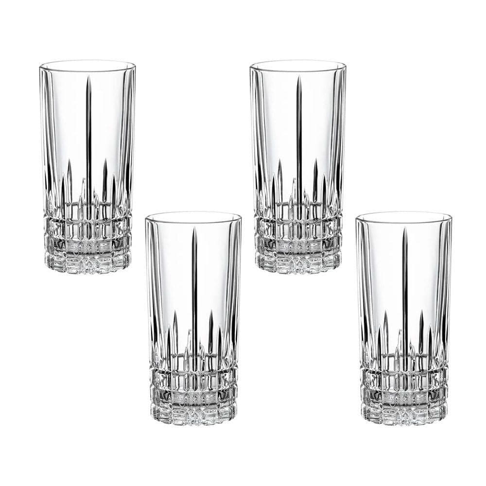 Conjunto De 4 Copos Alto Em Vidro Perfect Serve 350ml Spiegelau