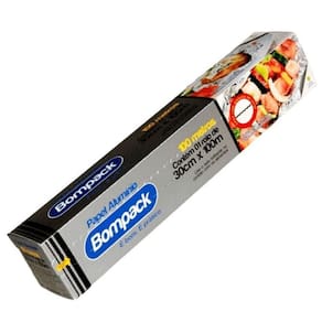 Papel Aluminio 0,30x100 Mts Bompack